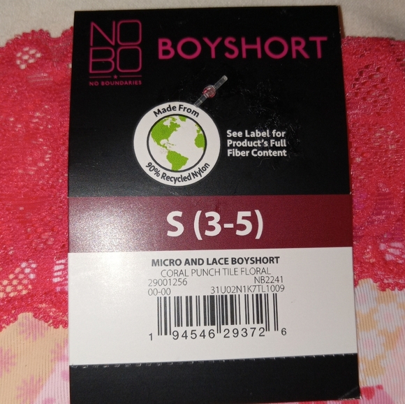 No boundaries boyshort size S(3-5) new - Picture 6 of 6